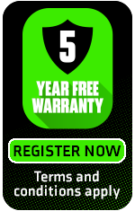 5 year warranty Commander C AC Drives